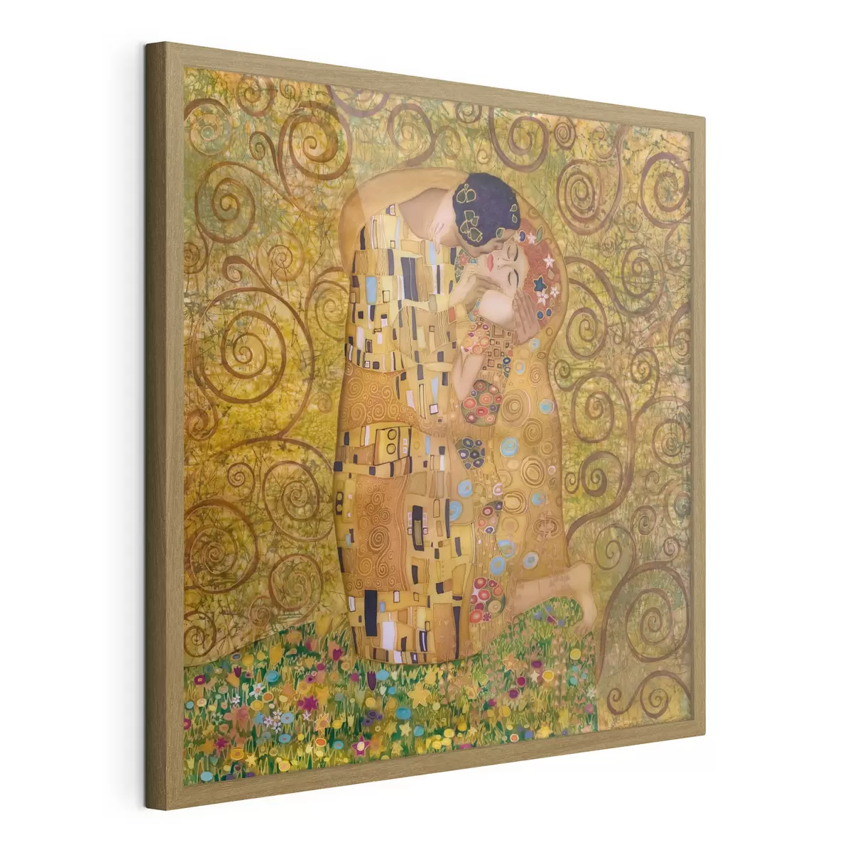 Plakát a sziklán Egy csók, Gustav Klimt f27031