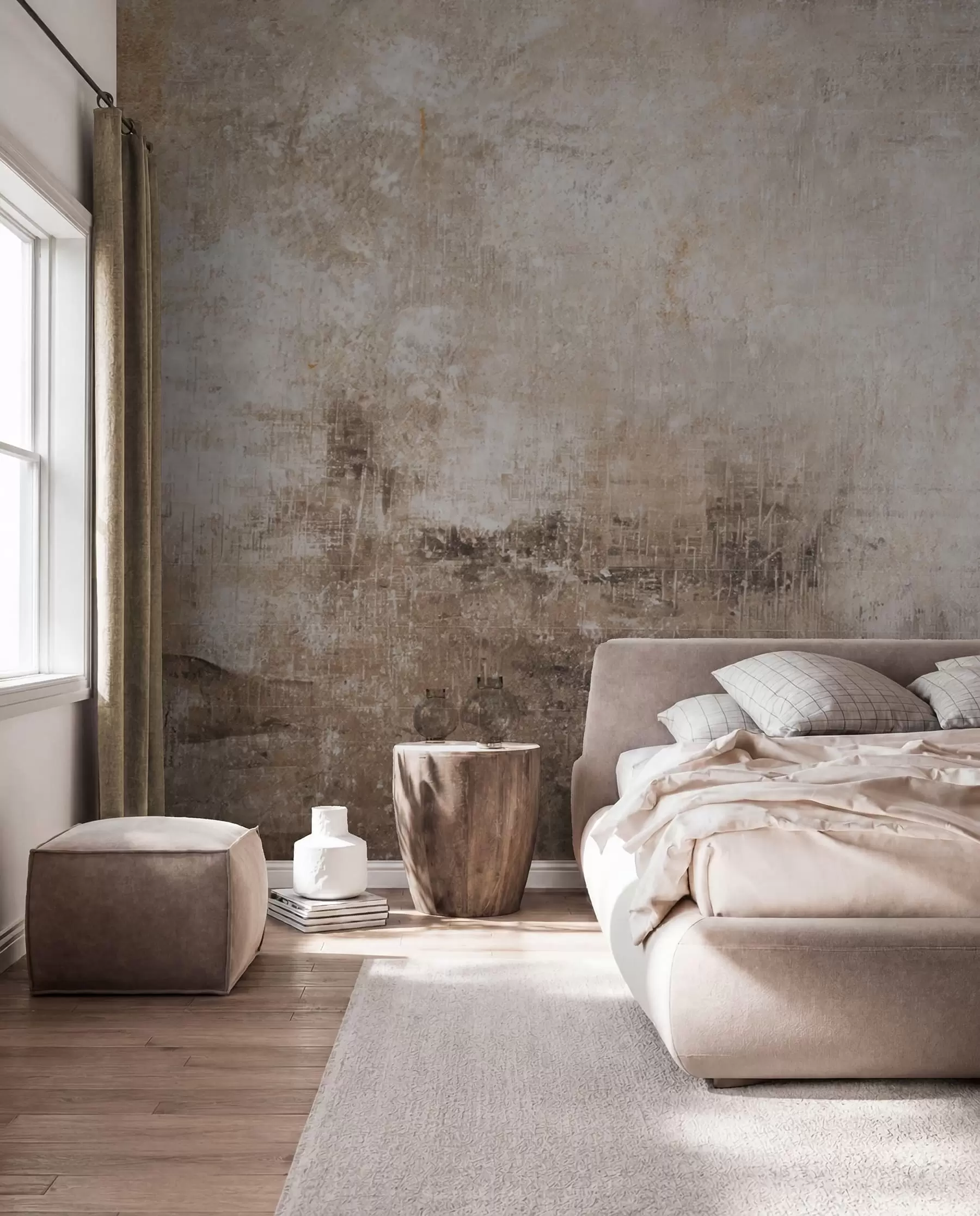 fotószőnyeg Homokszínű beton u47663v1