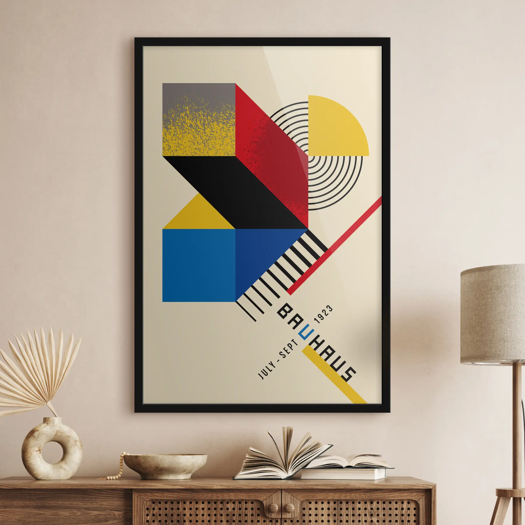 fotótapéta Bauhaus absztrakció f36279