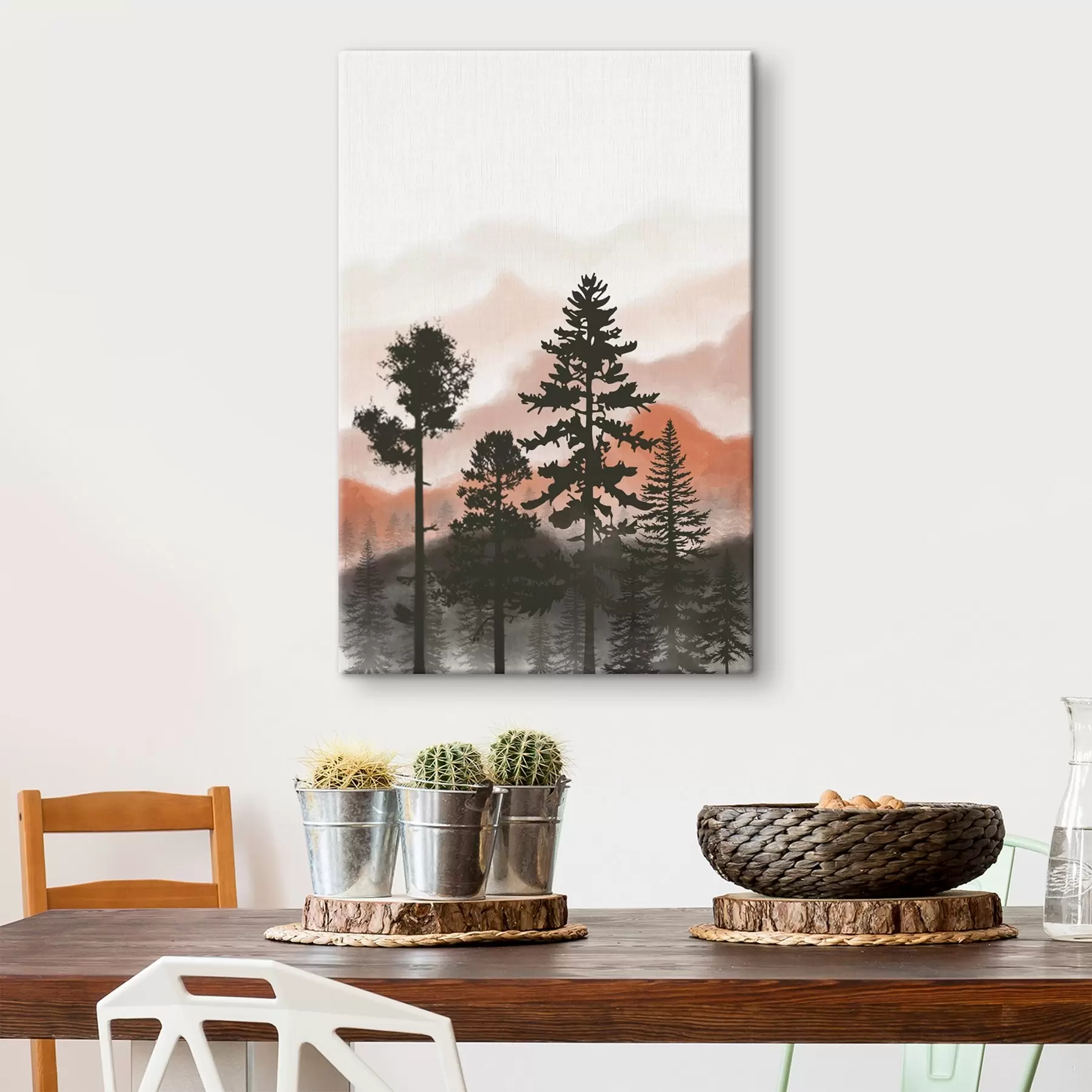 fotótapéta Absztrakt hegyi táj s36605v2