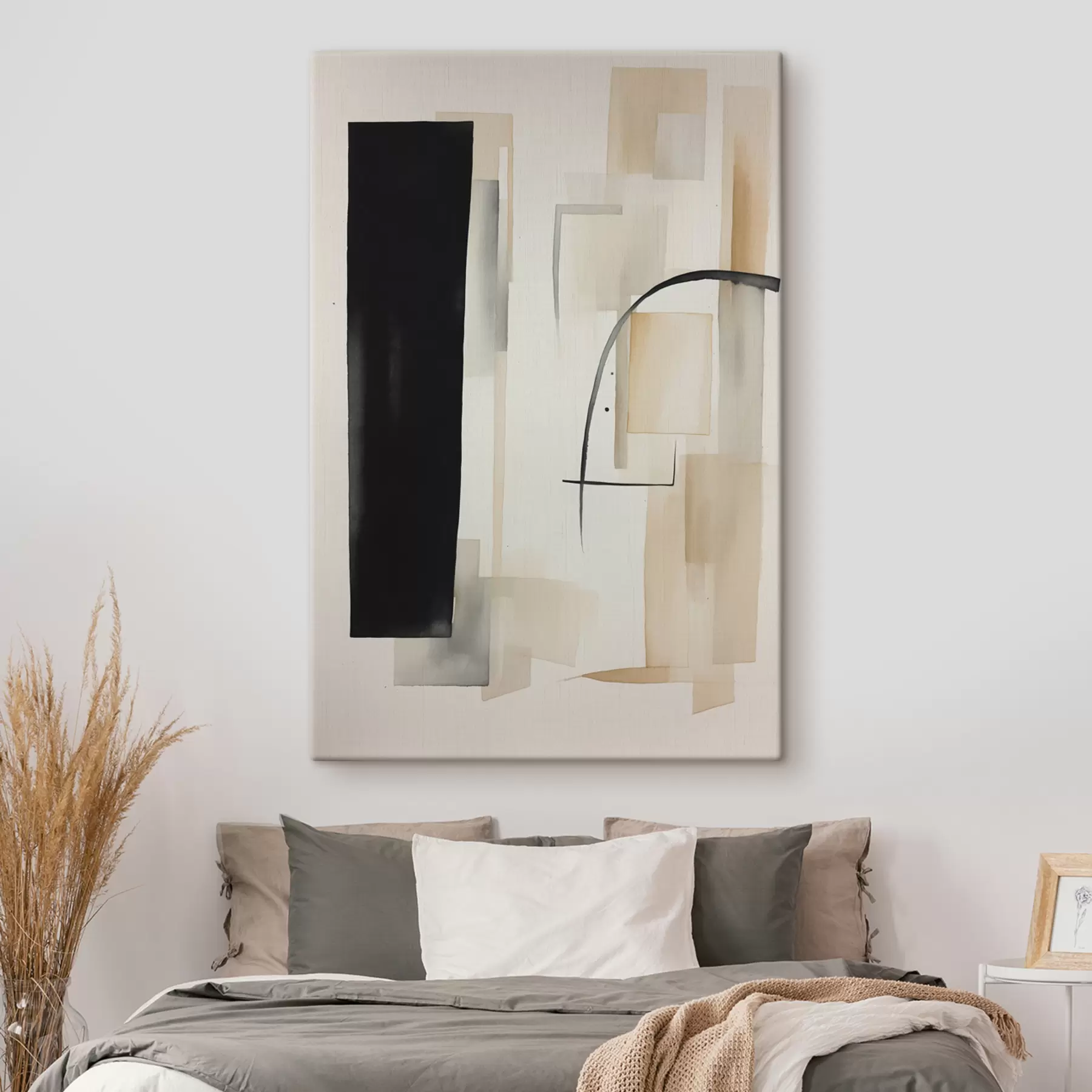 fotótapéta Akvarell absztrakció téglalap alakokkal s37170