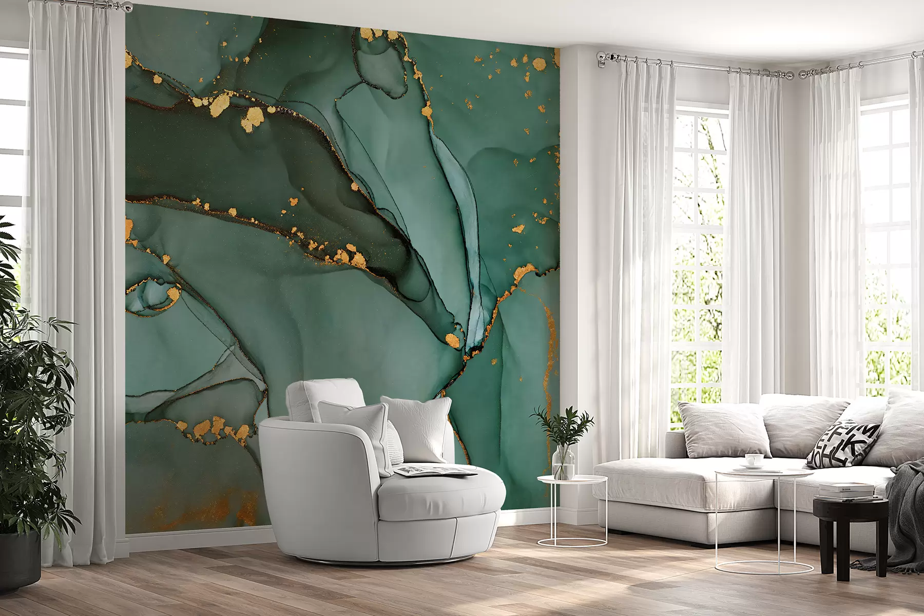 fotószőnyeg Luxus Onyx márvány fémes repedésekkel u50235d1