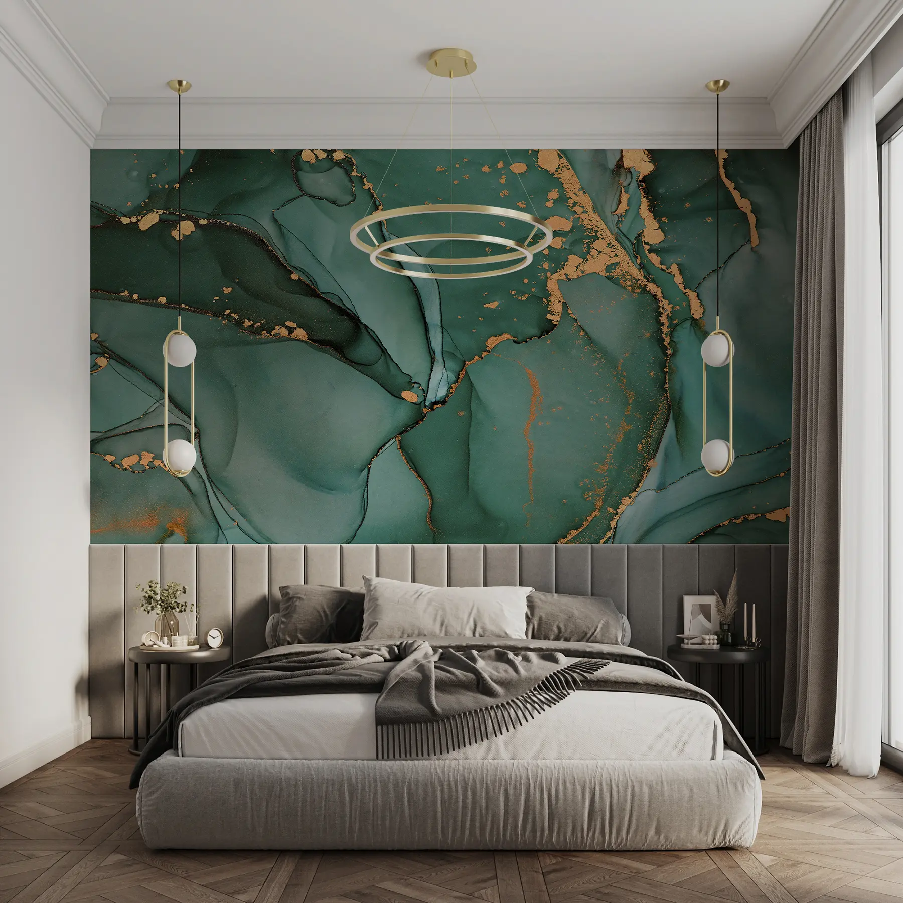 fotószőnyeg Luxus Onyx márvány fémes repedésekkel u50235d2
