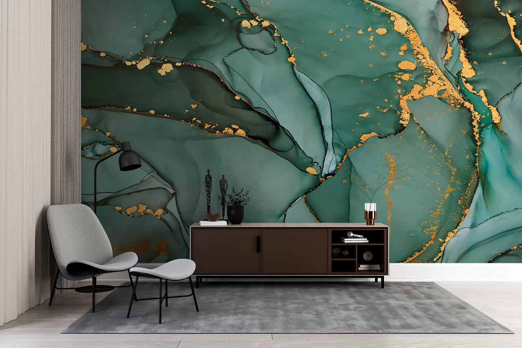 fotószőnyeg Luxus Onyx márvány fémes repedésekkel u50235d2