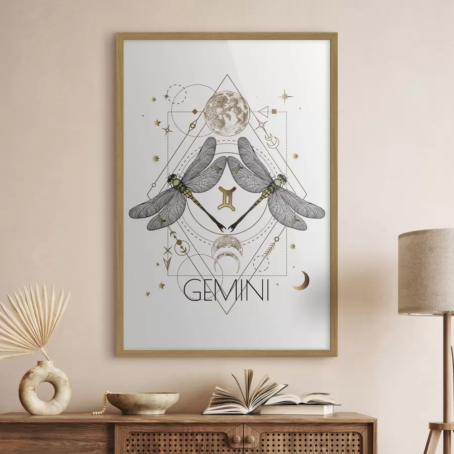 fotószőnyeg Zodiákus jegy Gemini f36515